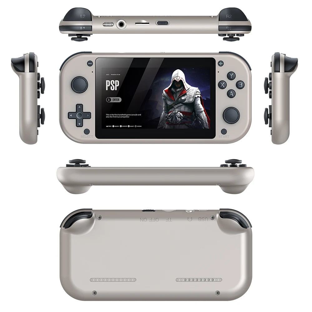 M17 Retro Handheld Video Game Console 4.3 Inch Screen Portable Pocket Player with 25 Emulators 64G128G 30000+ Games EmuELEC