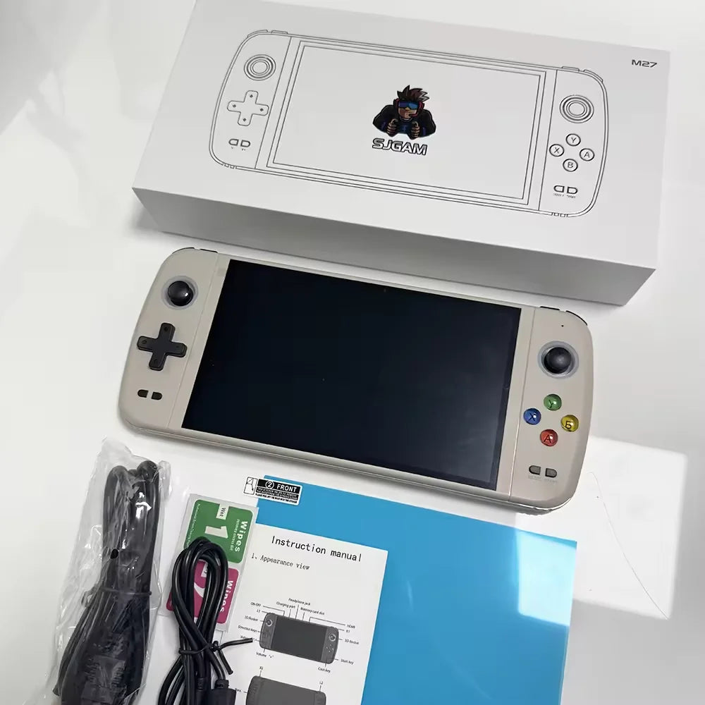 M28 Game Console for PS2, M22 M27 M17 Retro Video Game Player 50000+games Big Screen for PSP N64 Sega Gifts for Children Friend