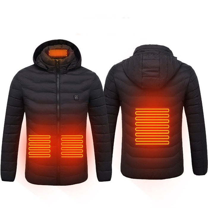 Nueva Chaqueta Eléctrica de Calor Inducido para Invierno