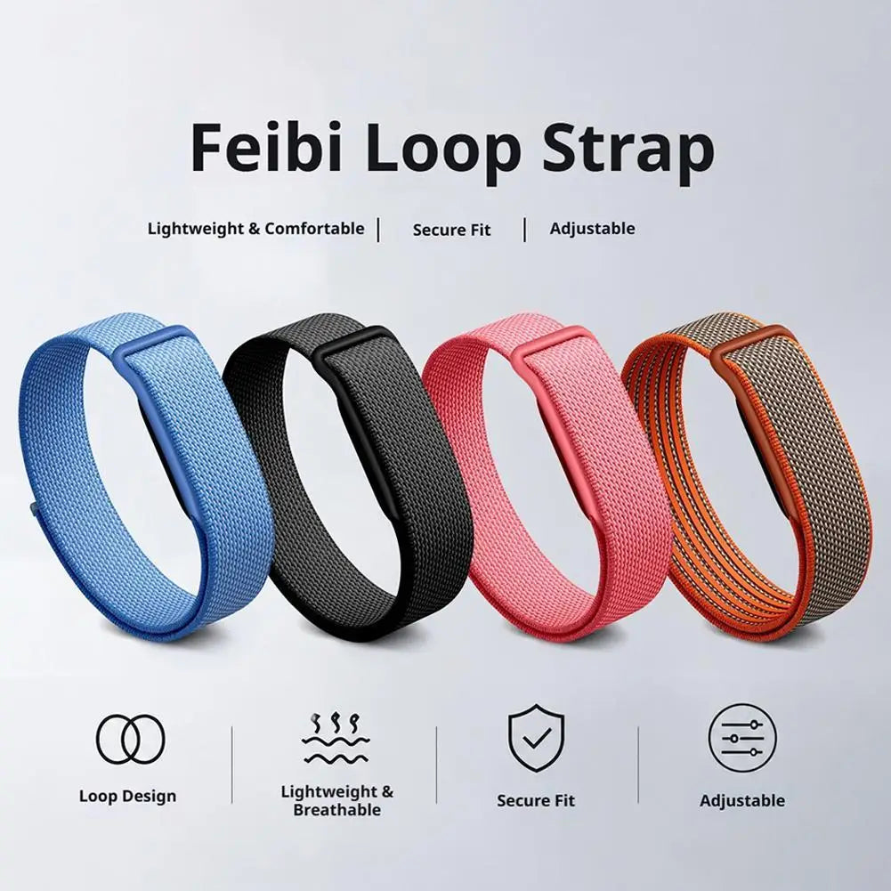 Intelligent Sports Training Tracker Strap For Google Fitbit Air Adjustable Fitness Bracelet Tracker Monitoring Velcro Loop Strap