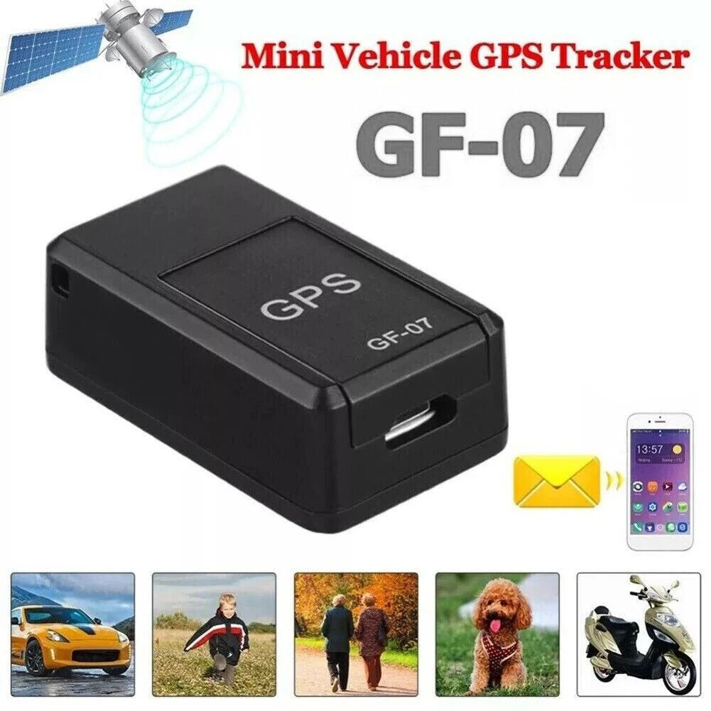 1-5pcs GF-07 Mini GPS Car Tracker GPRS Real Time Tracking Anti-Theft Anti-lost Locator Key Pet Locator SIM Message Positioner