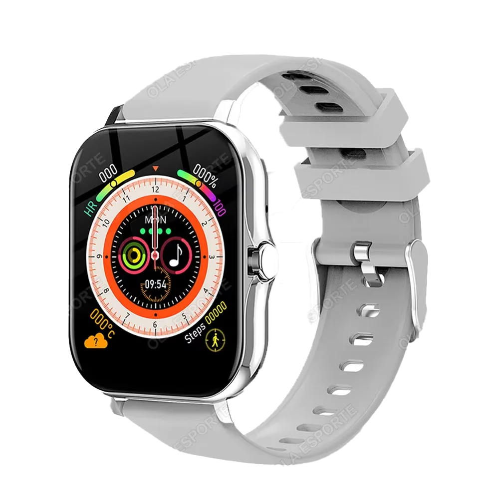 Sport Smart Watch Fitness Clock Health Monitor Waterproof Smartwatch Bluetooth Call Watches for Men Women IOS Android Phone HT30