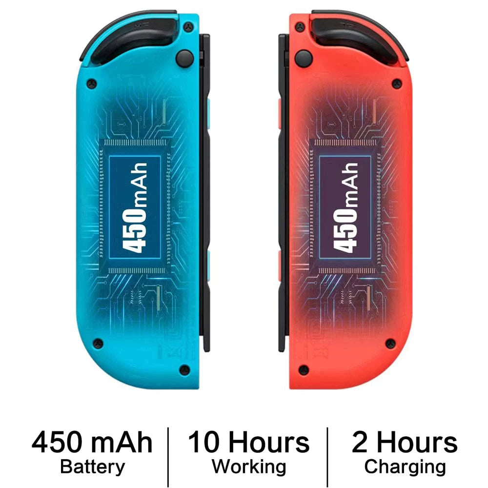 Joy Cons Gamepad For Switch/OLED/Lite Controller Bluetooth Wireless Joystick With Vibration Trubo Wake Up Function