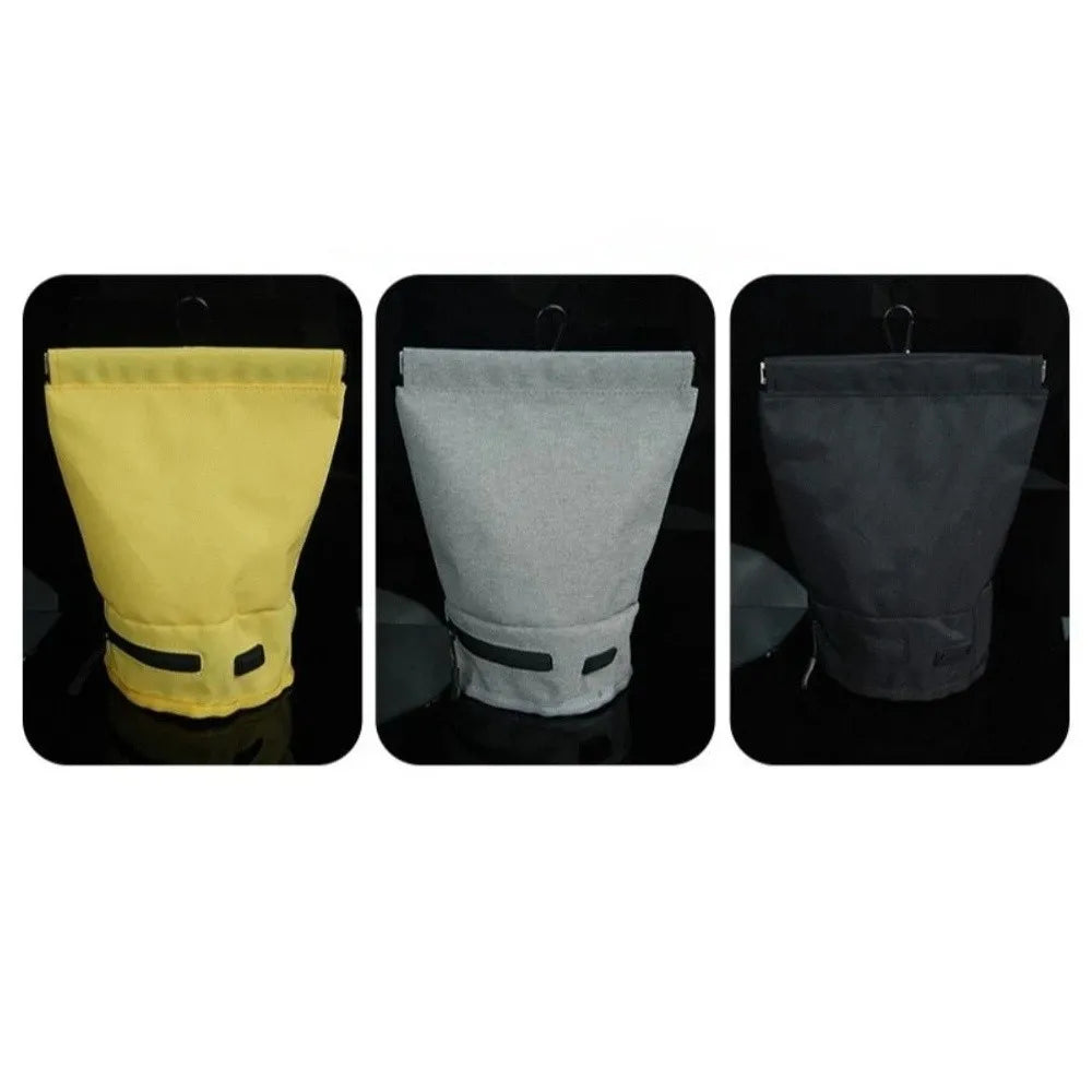 Portable Waterproof Pet Poop Scooper Bag Oxford Hanging Dog Poop Bag Carrier with Hook Dog Garbage Holder Shopping