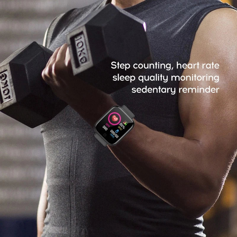 Watch Bluetooth Pro Smart Fitness Tracker Sports Watch Heart Rate Monitor Blood Pressure Smart Watch Bracelet for Android IOS