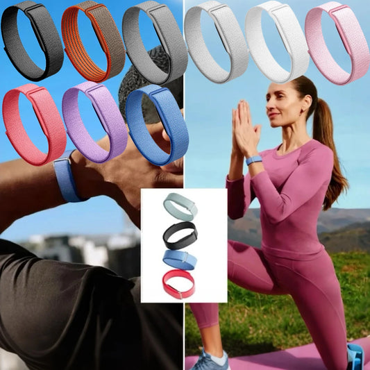 Intelligent Sports Training Tracker Strap For Google Fitbit Air Adjustable Fitness Bracelet Tracker Monitoring Velcro Loop Strap