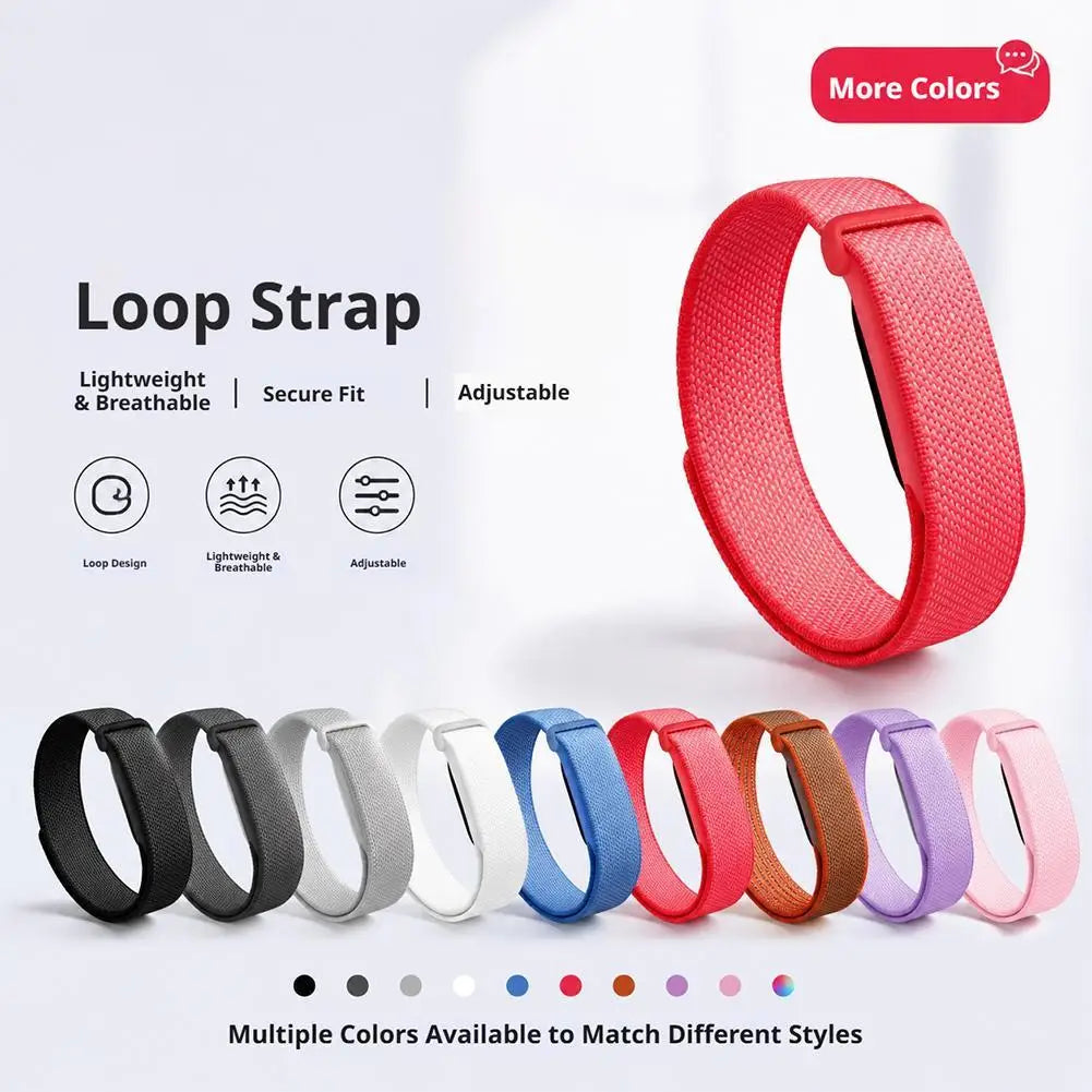 Intelligent Sports Training Tracker Strap For Google Fitbit Air Adjustable Fitness Bracelet Tracker Monitoring Velcro Loop Strap