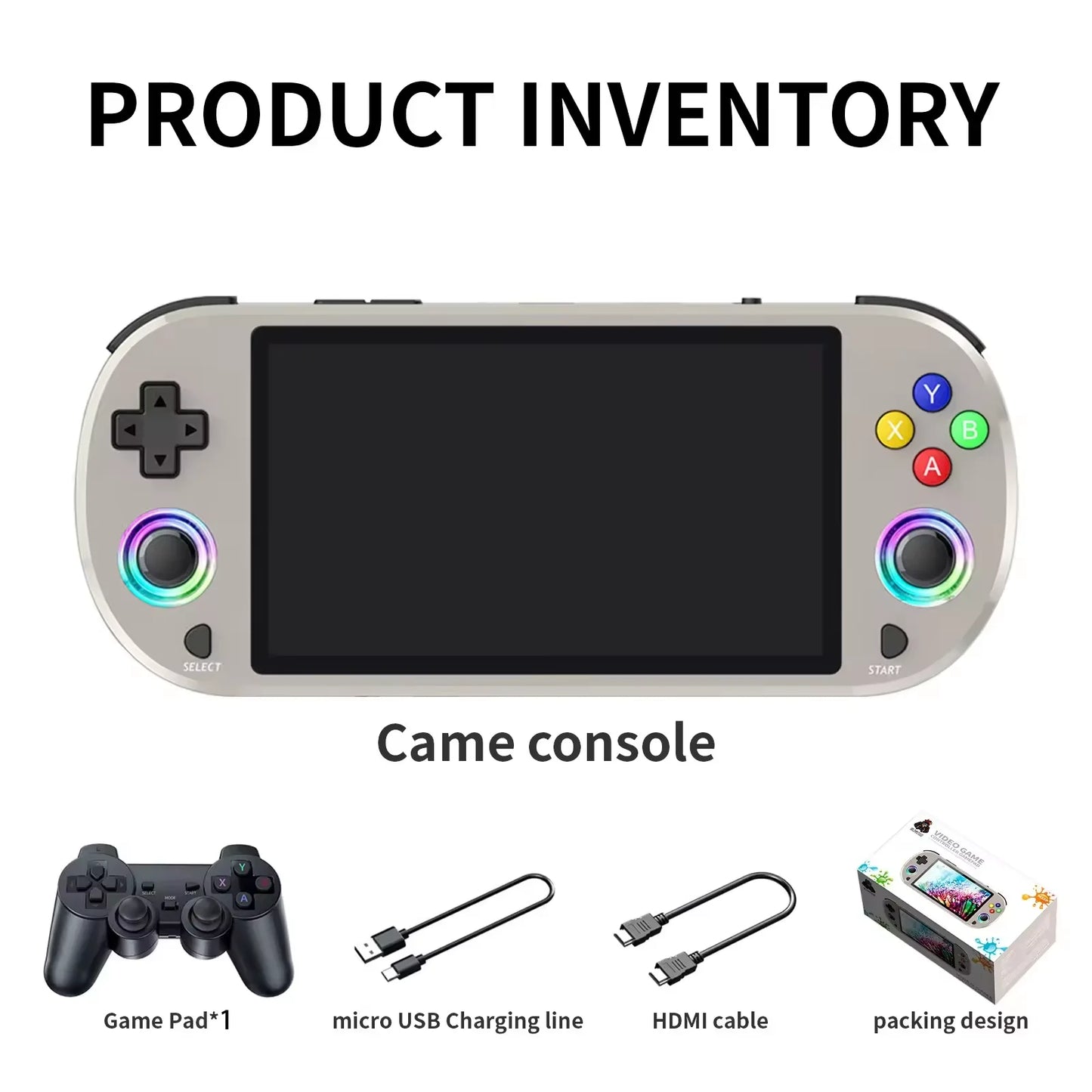 M28 Game Console for PS2, M22 M27 M17 Retro Video Game Player 50000+games Big Screen for PSP N64 Sega Gifts for Children  Friend
