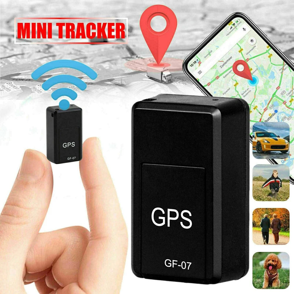 1-5pcs GF-07 Mini GPS Car Tracker GPRS Real Time Tracking Anti-Theft Anti-lost Locator Key Pet Locator SIM Message Positioner