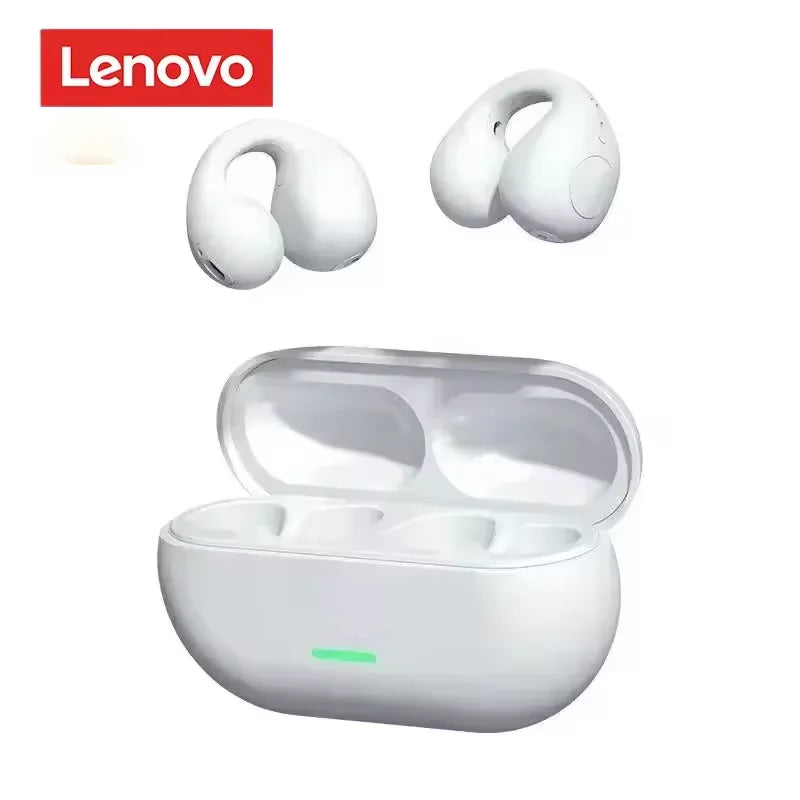 Original Lenovo T75 Sound Quality Wireless Headphones Bone Conduction Sports Bluetooth Earphones 9D HiFi sound Touch control