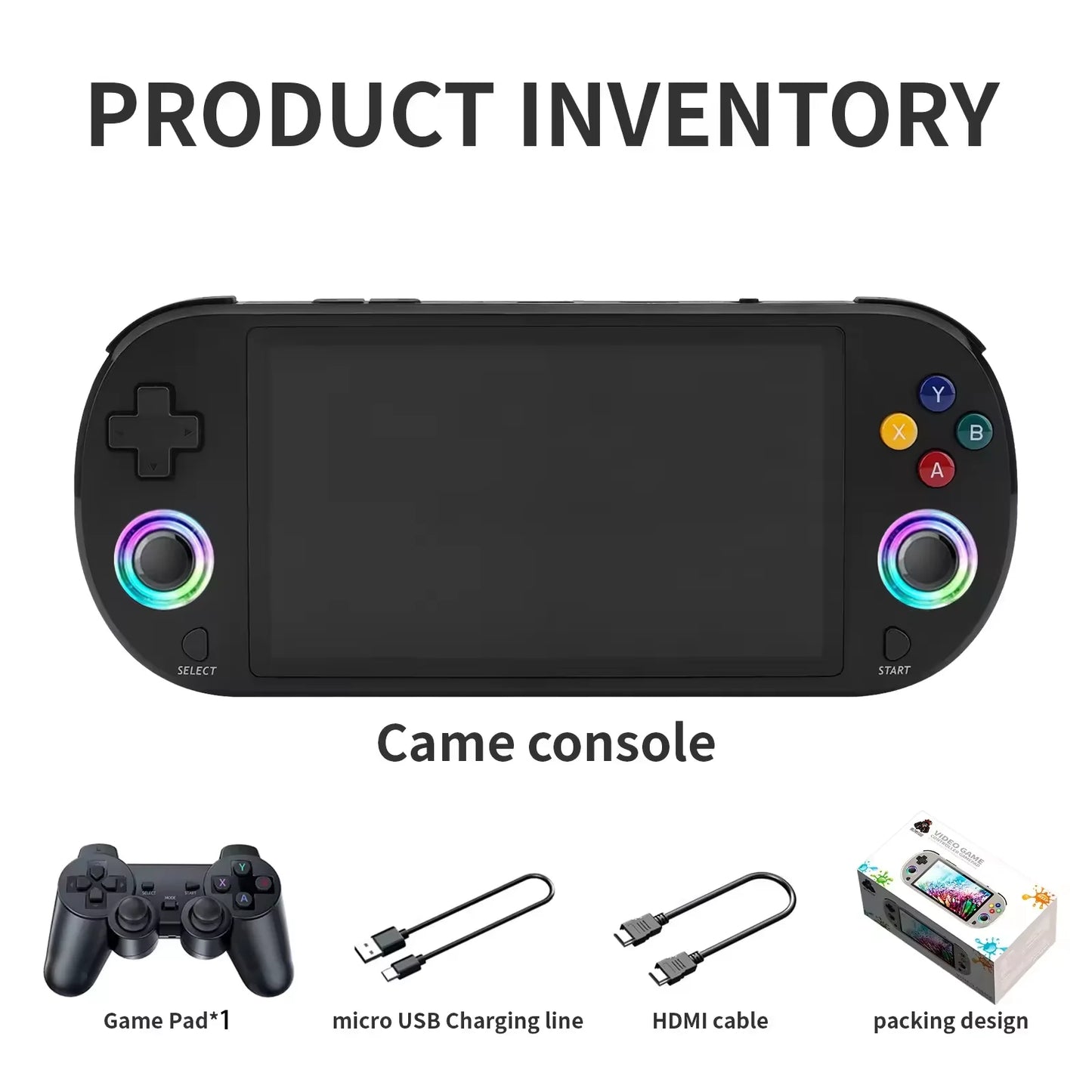 M28 Game Console for PS2, M22 M27 M17 Retro Video Game Player 50000+games Big Screen for PSP N64 Sega Gifts for Children  Friend
